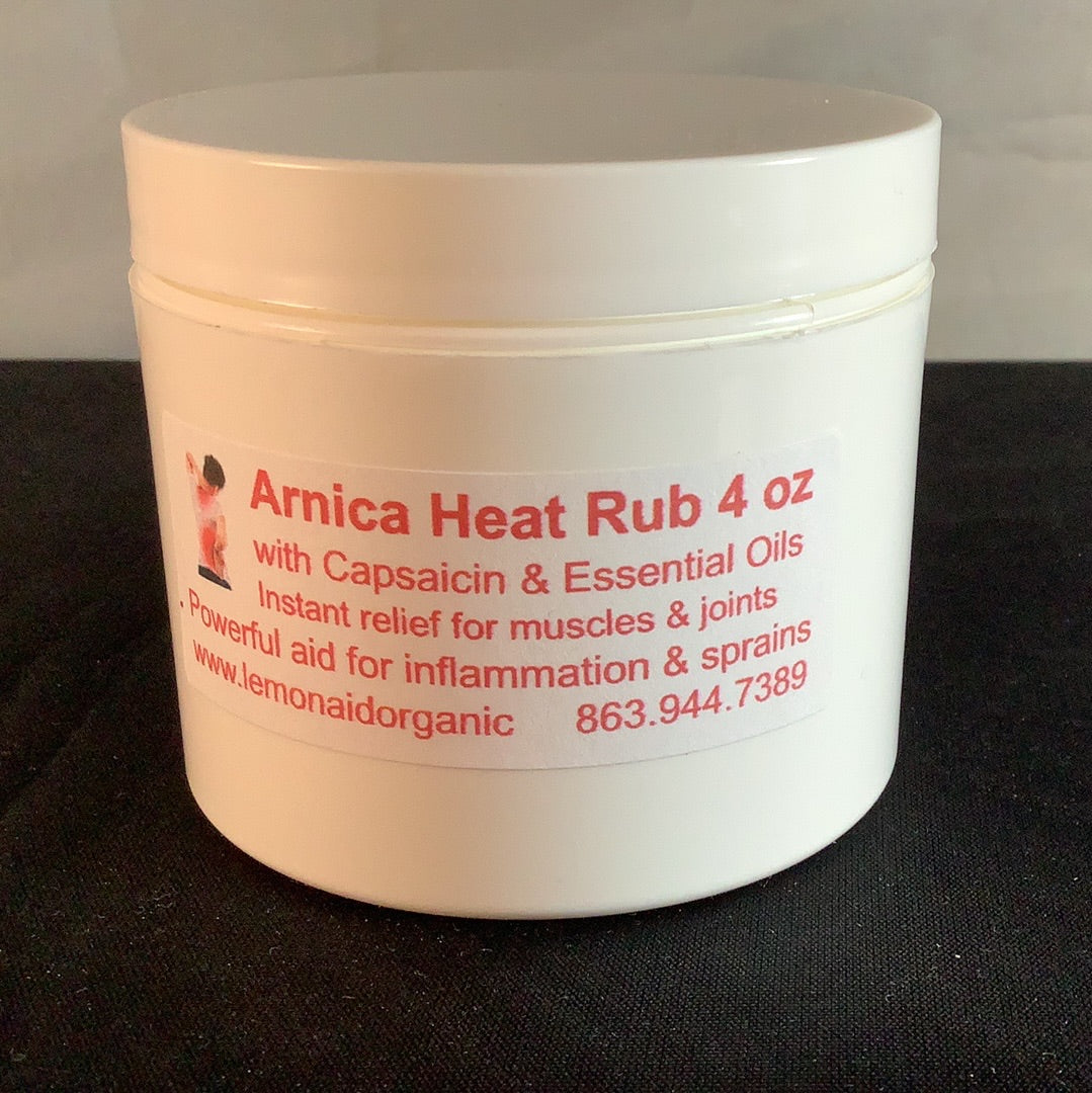 Arnica Heat Rub 8oz